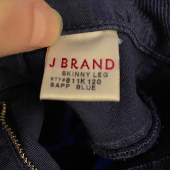 J BRAND blue skinny leg pants - Picture 13 of 13